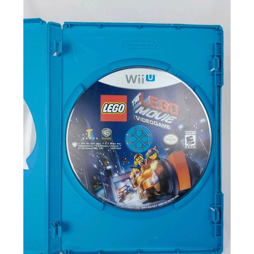 The LEGO Movie Videogame‎ Nintendo Wii U 2014 Original Case No Booklet